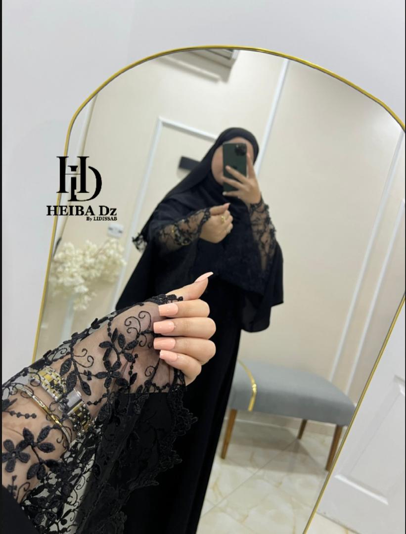 Abaya Dentelle 🖤
